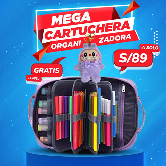 MEGA CARTUCHERA ORGANIZADORA